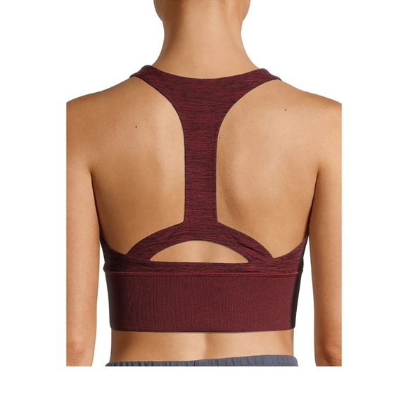 Avia NWT Women's Active Long Line Wide Underbust Band Racerback Sports Bra 909 - Picture 5 of 7